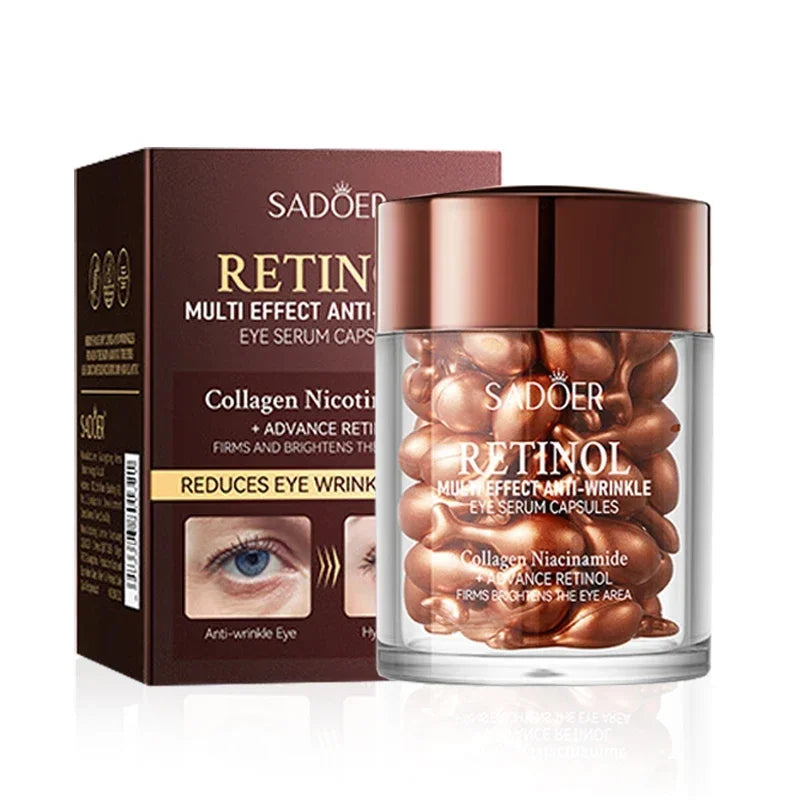 Sérum Contorno de Ojos con Retinol SADOER – Antiojeras, Hidratante y Reafirmante