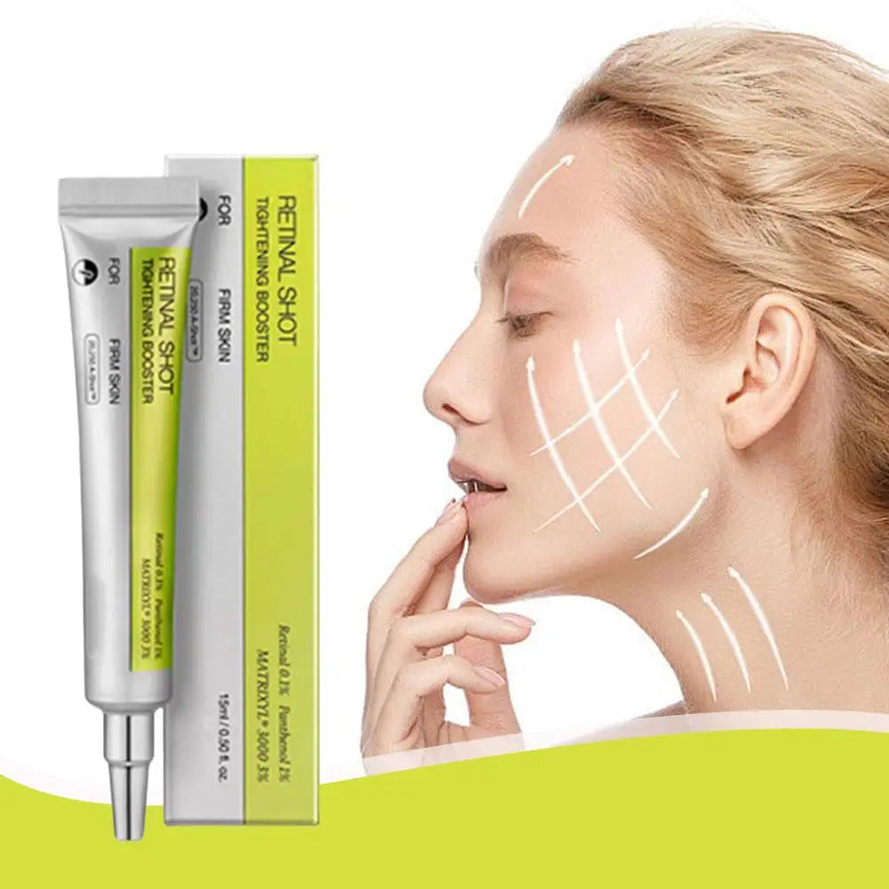 Esencia Hidratante de Retinol Coreano y Contorno de Ojos Antiedad (Rejuvenecedor y Reductor de Poros)