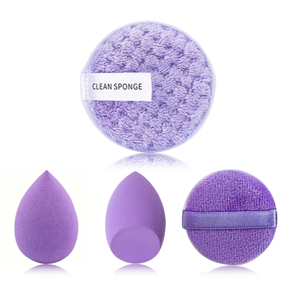 Kit de Maquillaje y Belleza de 33 Piezas (Set Completo con Esponjas Grandes y Pequeñas para una Aplicación Impecable)