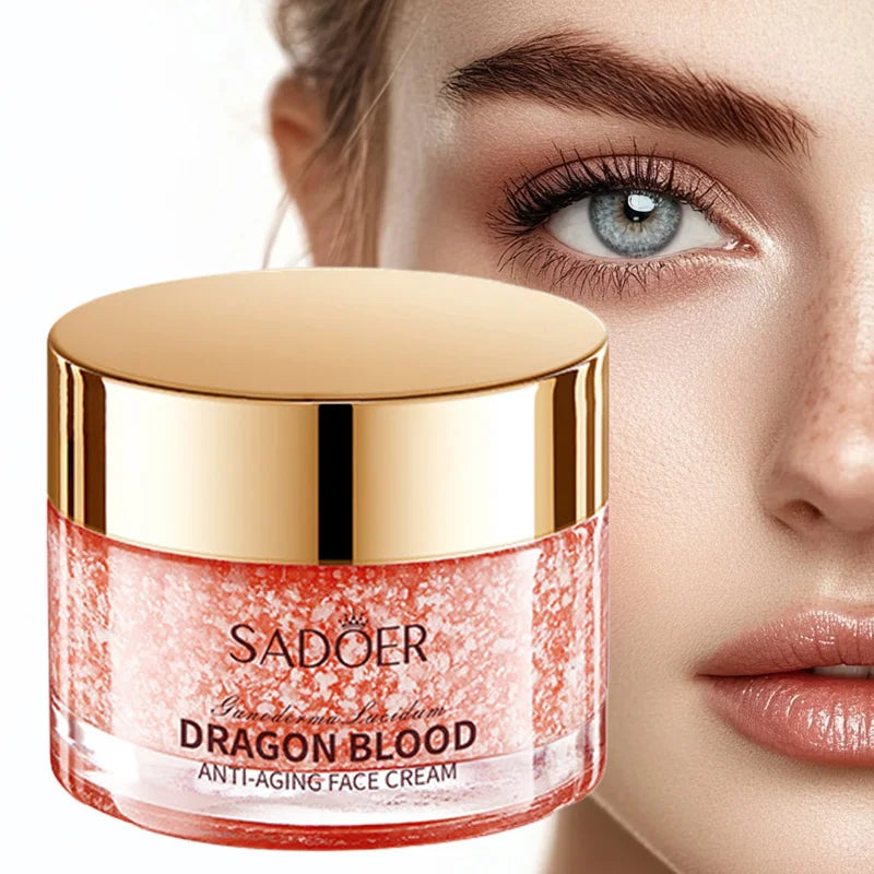 Gel Crema Facial Dragon Blood SADOER – Hidratante y Reparador para Piel Seca y Rugosa