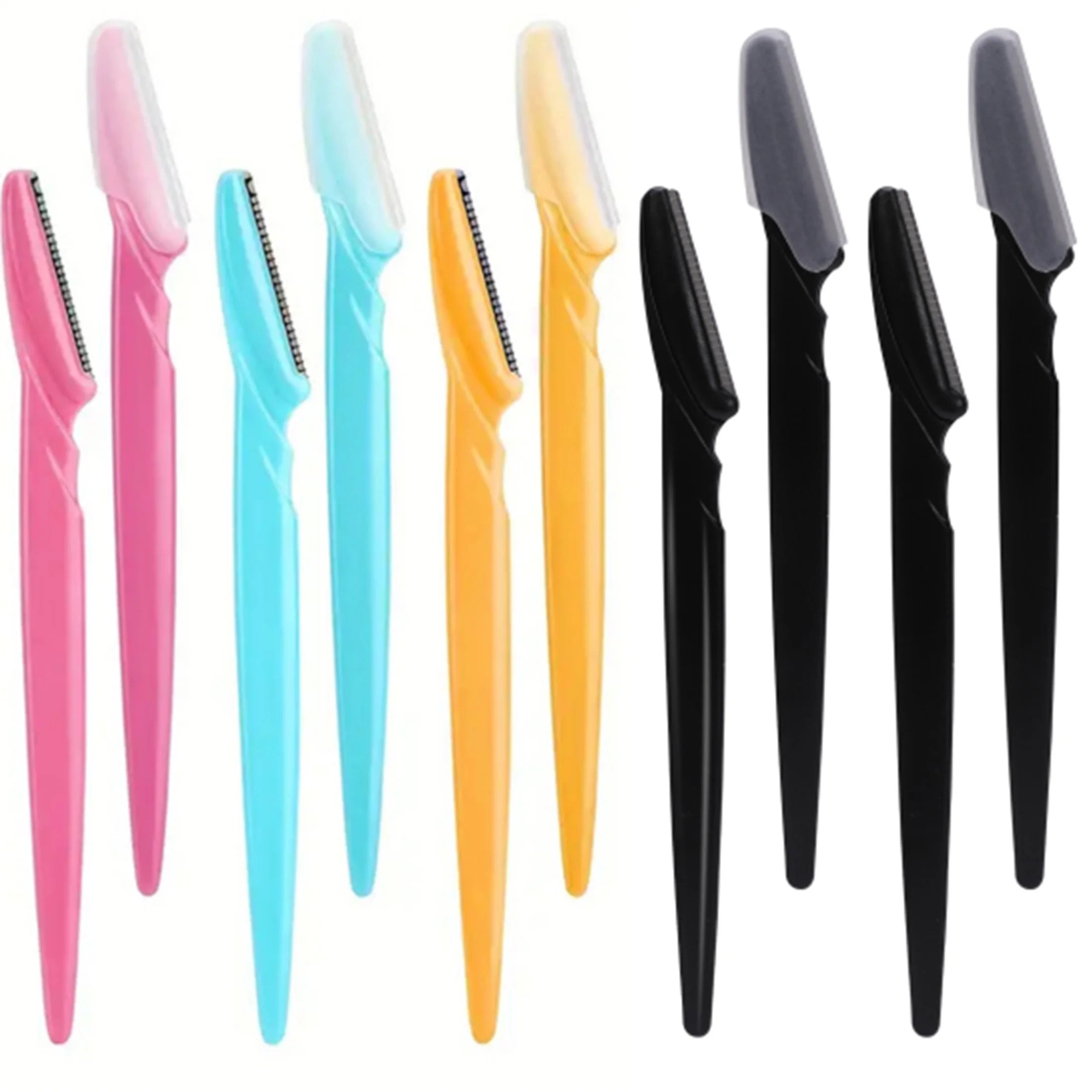Set de Cuchillas Perfiladoras Faciales y de Cejas (Cortador de Vello Facial y Corporal de Alta Precisión en Acero Inoxidable)