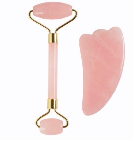 Rodillo de Jade para Masaje Facial para cuidado facial