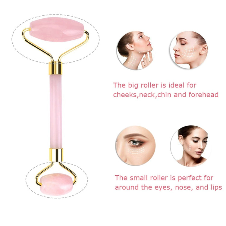 Rodillo de Jade para Masaje Facial para cuidado facial