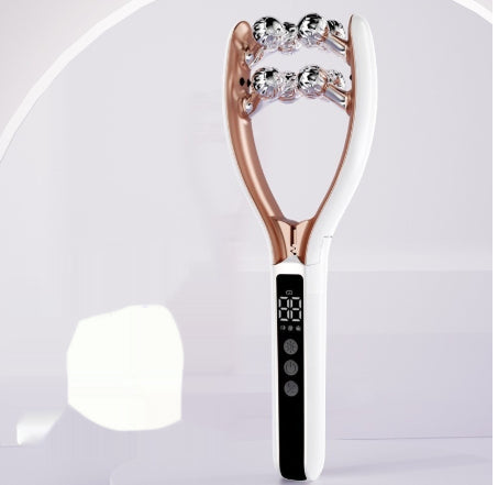 Masajeador Facial EMS Doble Onda V-Roller