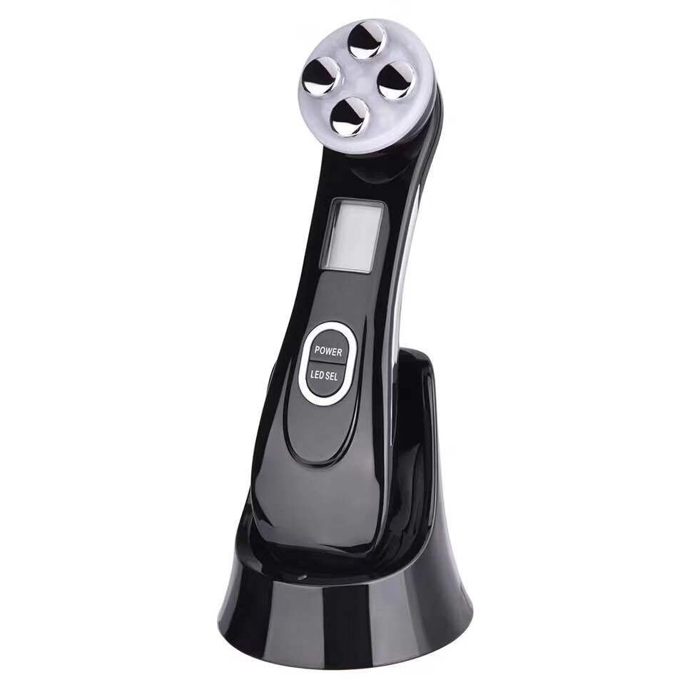 Aparato facial EMS con radiofrecuencia y luz LED de 6 colores — vista del producto