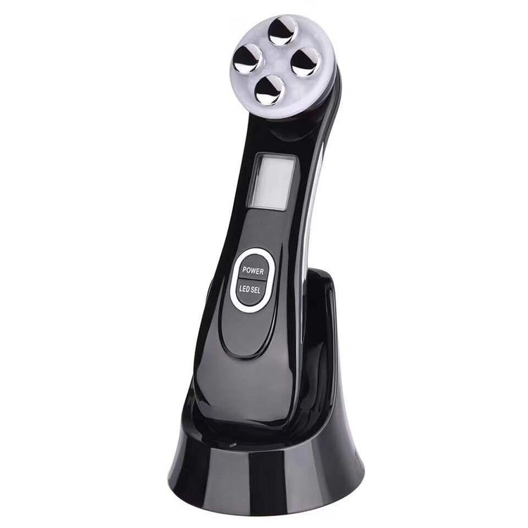 Aparato facial EMS con radiofrecuencia y luz LED de 6 colores — vista del producto