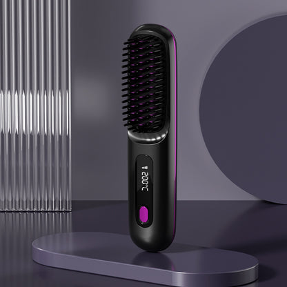 Plancha de Pelo Inalámbrica Recargable – Alisa Donde Quieras