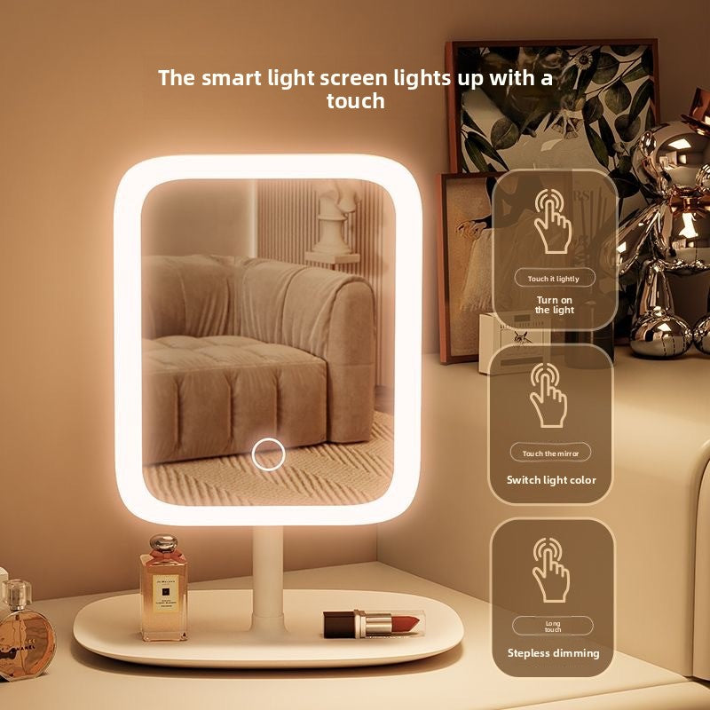 Espejo de maquillaje LED táctil con 3 tonos de luz - vista 2