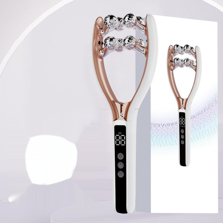 Masajeador Facial EMS Doble Onda V-Roller