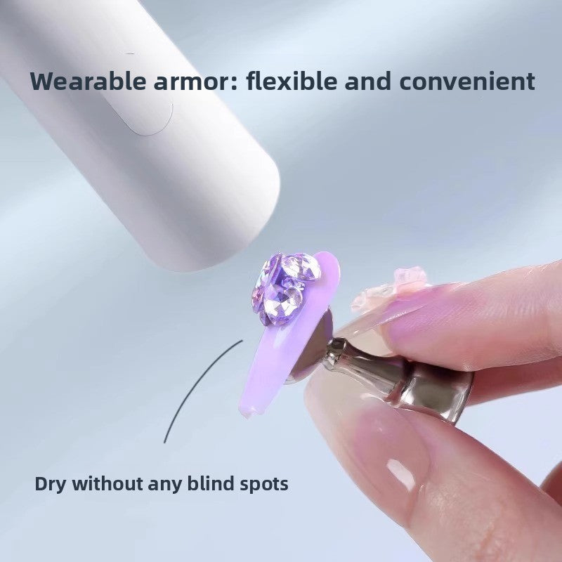 Mini lámpara de uñas UV/LED con USB