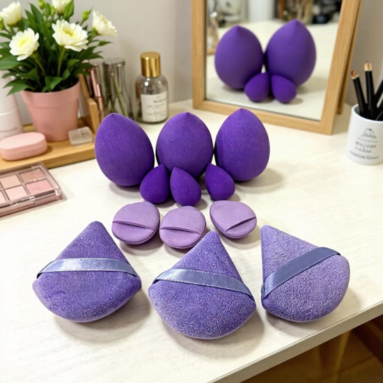Pack de 12 esponjas de maquillaje
