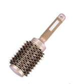 Cepillo Redondo para Peinar y Dar Volumen con diseño ergonómico y cerdas para crear volumen y suavidad en el cabello.