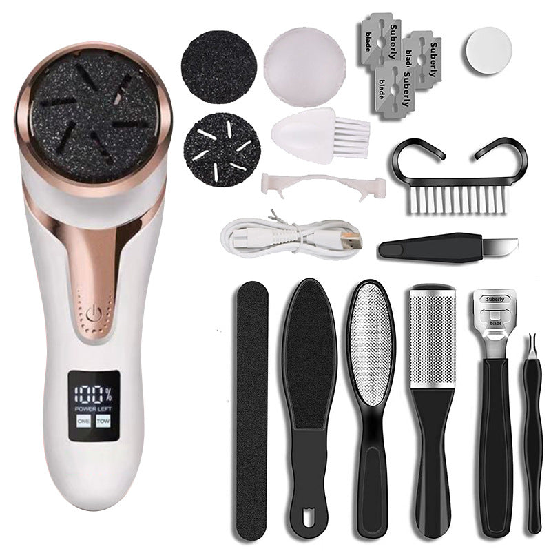 Exfoliador de Pies Eléctrico con Pantalla LCD