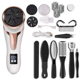 Exfoliador de Pies Eléctrico con Pantalla LCD