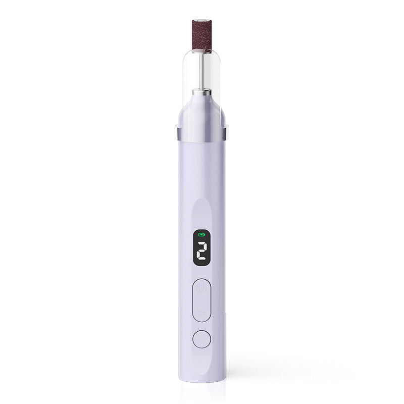 Torno de uñas eléctrico 2 en 1 con luz