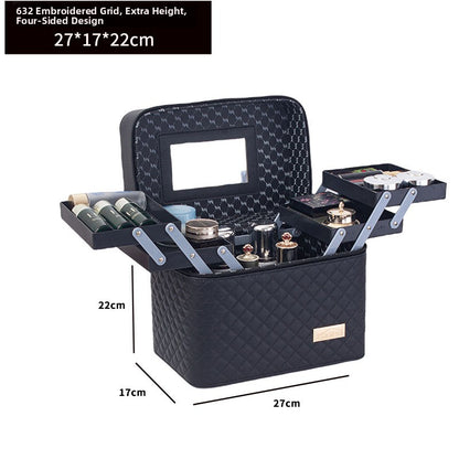 Organizador de Maquillaje Extensible – Maletín con Bandejas