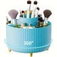 Organizador de maquillaje giratorio 360° con 5 compartimentos