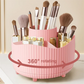 Organizador de maquillaje giratorio 360° con 5 compartimentos