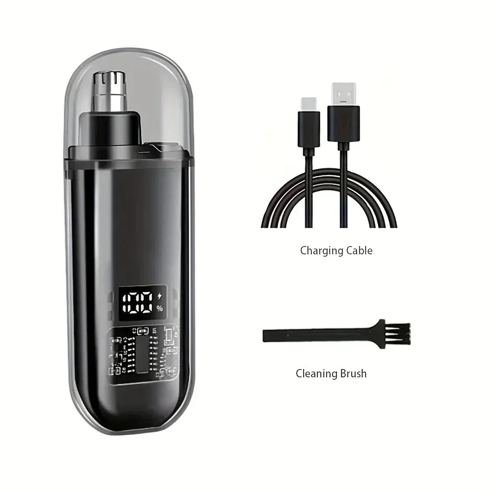 Cortapelos de Nariz y Orejas - Precisión y Comodidad USB-C