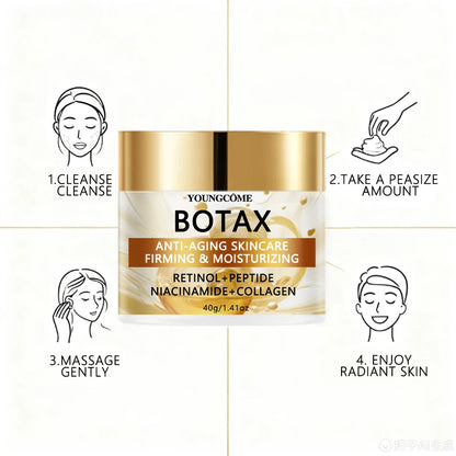 Crema Antiedad BOTAX con Retinol, Péptidos, Niacinamida y Colágeno – Reafirmante e Hidratante