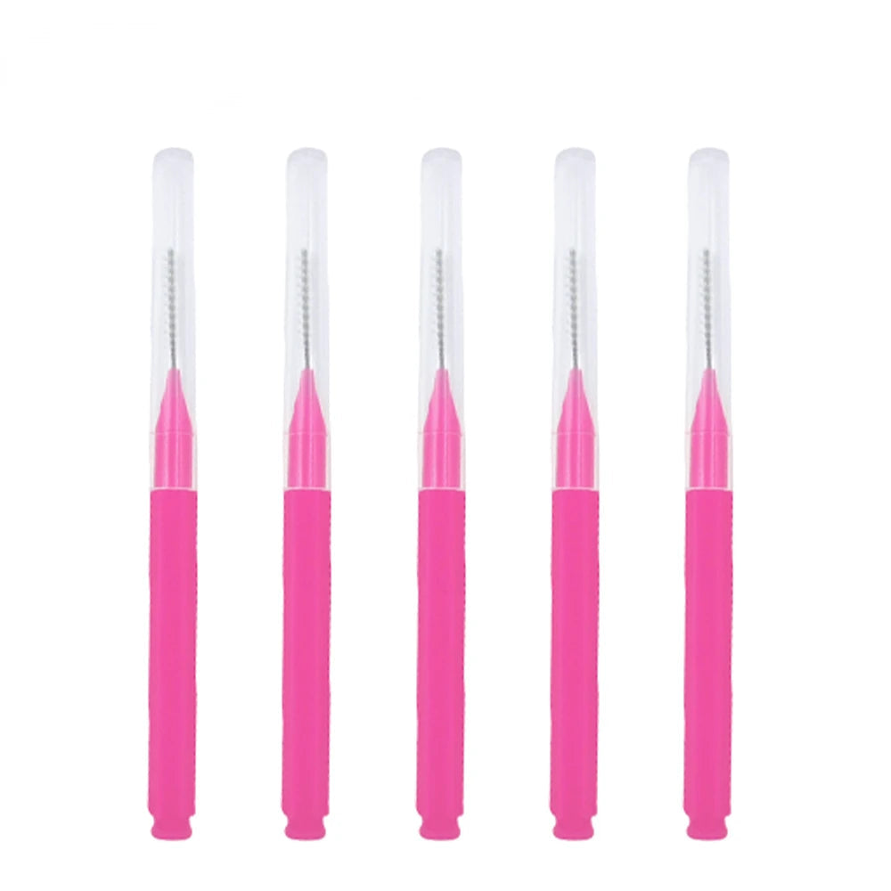 Mini Cepillos Desechables para Cejas y Lifting de Pestañas (Pack de 5 / 10 / 50 Unidades)
