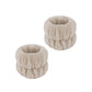 Set spa de diadema y muñequeras de microfibra