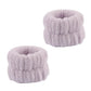Set spa de diadema y muñequeras de microfibra