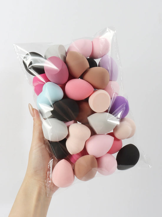 Esponjas de maquillaje tamaño mediano (packs de 6 a 60)
