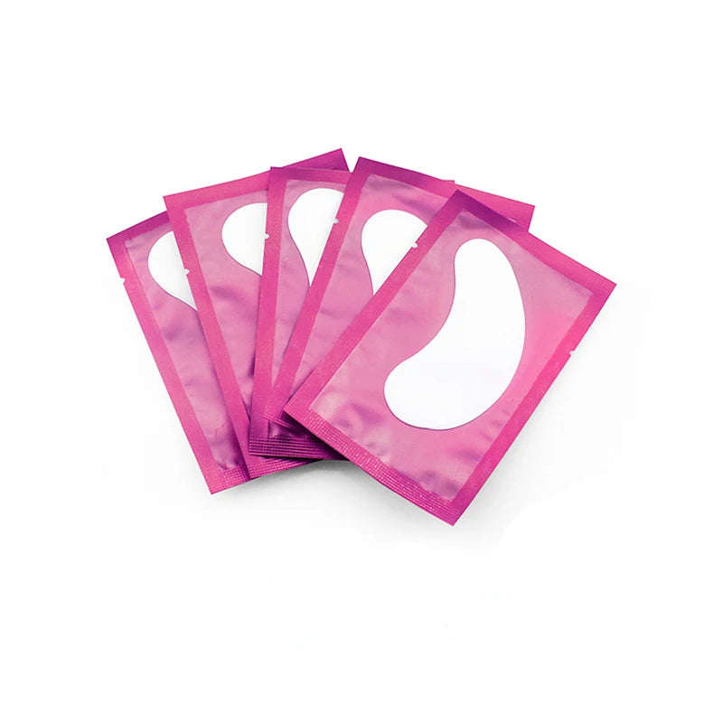 Parches de Hidrogel para Extensiones de Pestañas AILEISH (Protector Antiojeras para Maquillaje y Aislamiento de Pestañas)