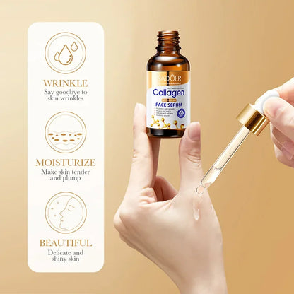 Set de 3 Sérums Faciales de Colágeno SADOER – Reafirmante, Nutritivo e Hidratante