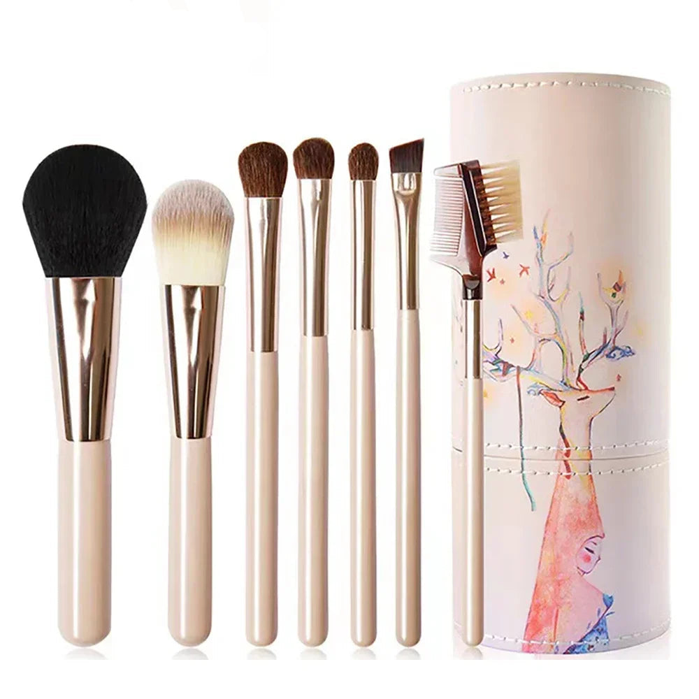 Kit de Maquillaje y Belleza de 33 Piezas (Set Completo con Esponjas Grandes y Pequeñas para una Aplicación Impecable)