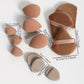 Set de 12 esponjas y borlas de maquillaje