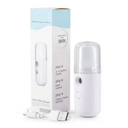 Nebulizador facial nano portátil recargable por USB
