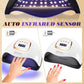 Lámpara de uñas de 81 LED con sensor automático