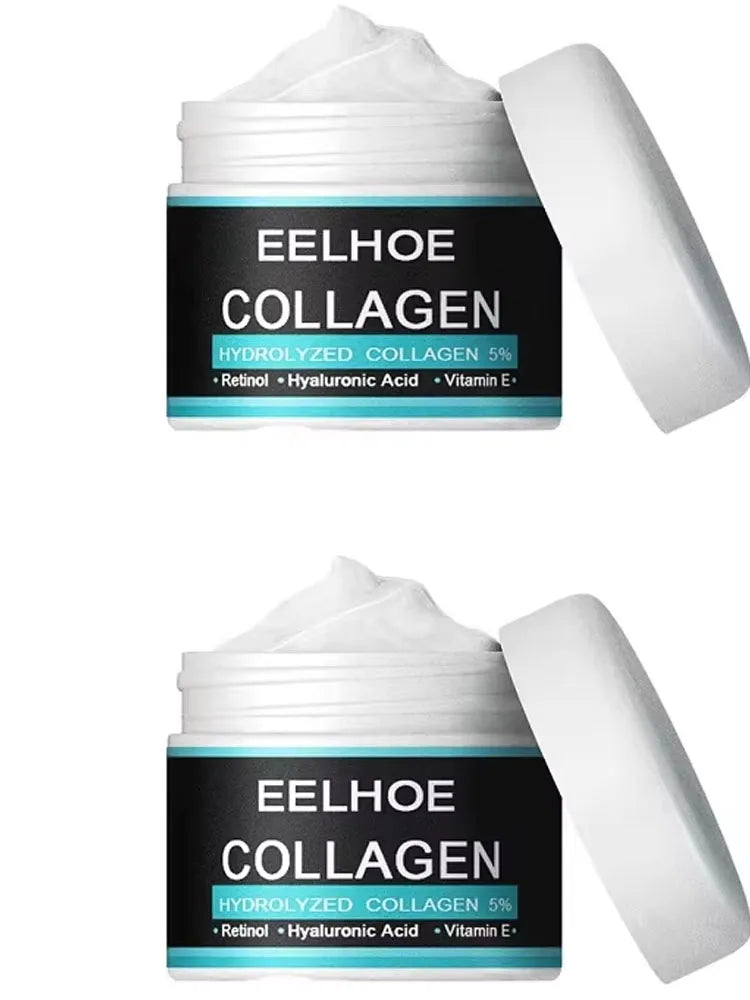 Crema Facial de Colágeno para Hombre – Antiedad, Reafirmante e Hidratante con Ácido Hialurónico