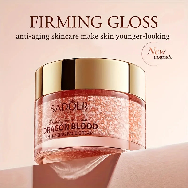 Gel Crema Facial Dragon Blood SADOER – Hidratante y Reparador para Piel Seca y Rugosa