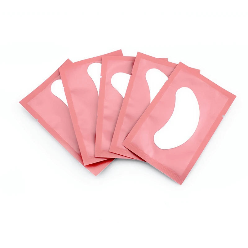 Parches de Hidrogel para Extensiones de Pestañas AILEISH (Protector Antiojeras para Maquillaje y Aislamiento de Pestañas)