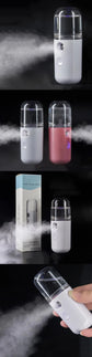 Nebulizador facial nano portátil recargable por USB