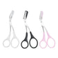 Tijeras para cejas de acero inoxidable con peine