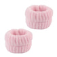Set spa de diadema y muñequeras de microfibra