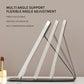 Espejo de maquillaje LED plegable con 3 tonos de luz