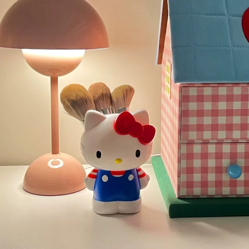 Portalápices Hello Kitty de PVC – Organizador de Escritorio Creativo y Decorativo