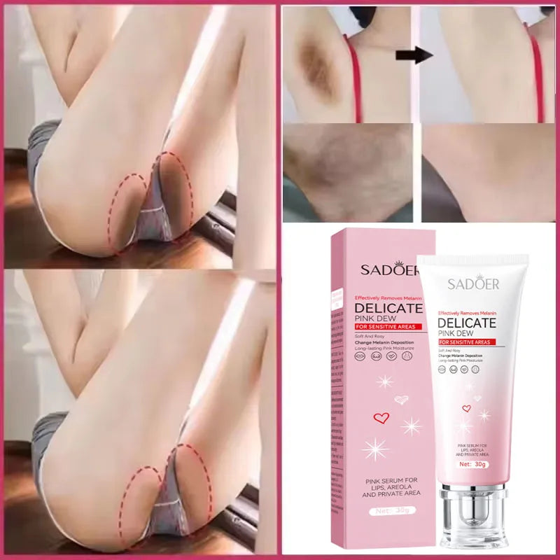Crema Corporal Aclarante de Niacinamida 30g – Iluminadora y Nutritiva para Zonas Íntimas