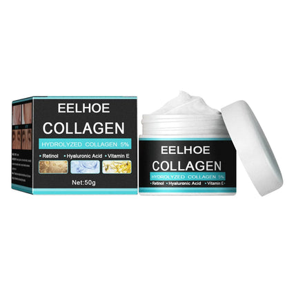 Crema Facial de Colágeno para Hombre – Antiedad, Reafirmante e Hidratante con Ácido Hialurónico