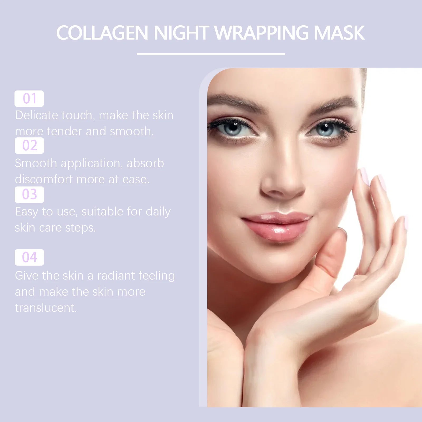 Máscara Facial Peel-Off de Colágeno Coreana – Efecto Glass Skin, Poros Limpios y Piel Firme