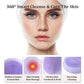 Cepillo facial sónico de limpieza impermeable y recargable