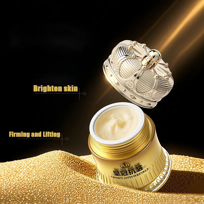 Crema de Colágeno Soluble con Corona 50g – Antiarrugas e Hidratante para Piel Seca