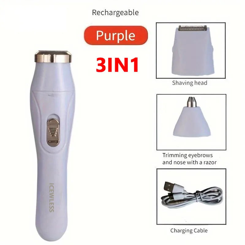 Depiladora Corporal 3 en 1