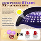 Lámpara de uñas de 81 LED con sensor automático