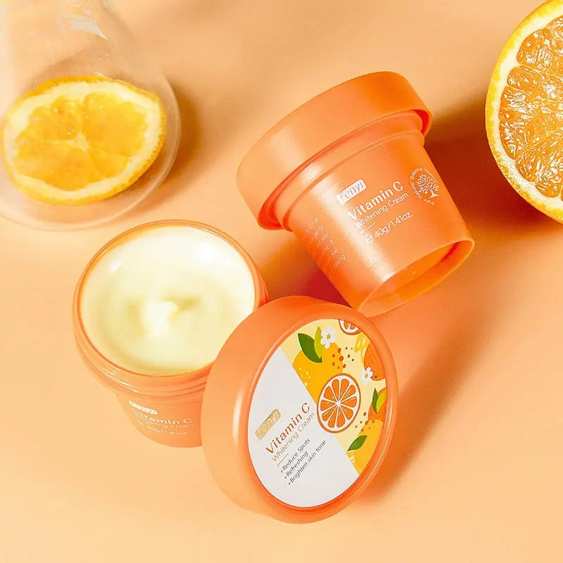Crema Aclarante de Vitamina C LAIKOU – Iluminadora, Reparadora y Antiedad